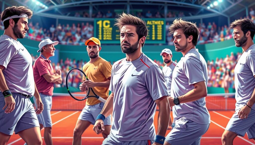 ATP rankings top players