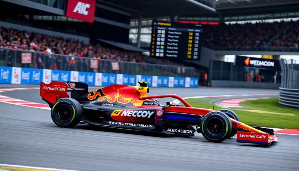 Alex Albon current team performance in F1 standings