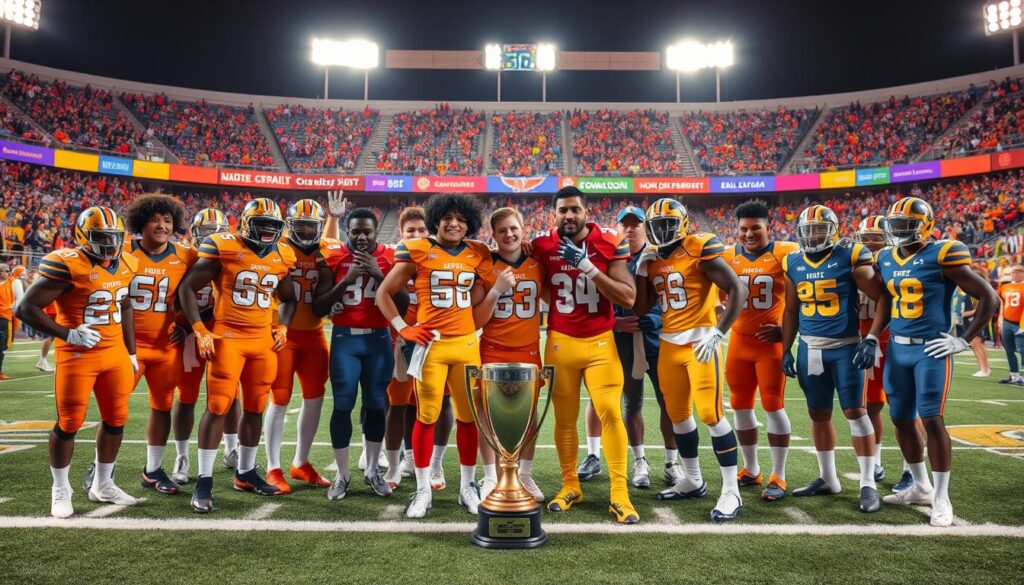 All-American selections in high school football