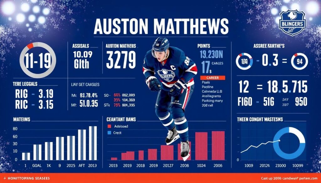 Auston Matthews career stats