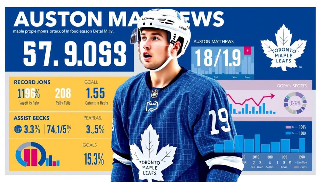 Auston Matthews impact on Toronto Maple Leafs stats