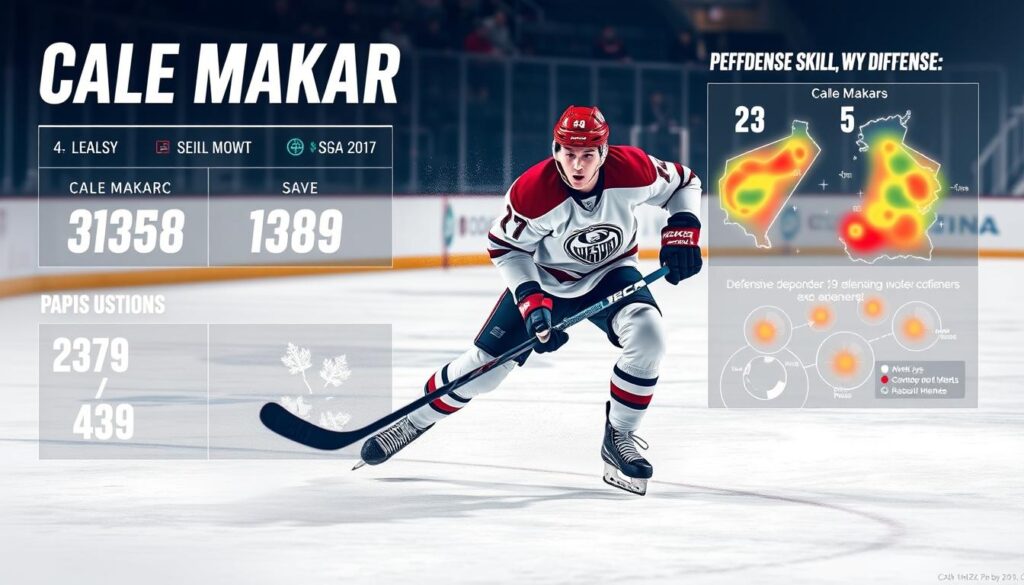 Cale Makar defensive skills