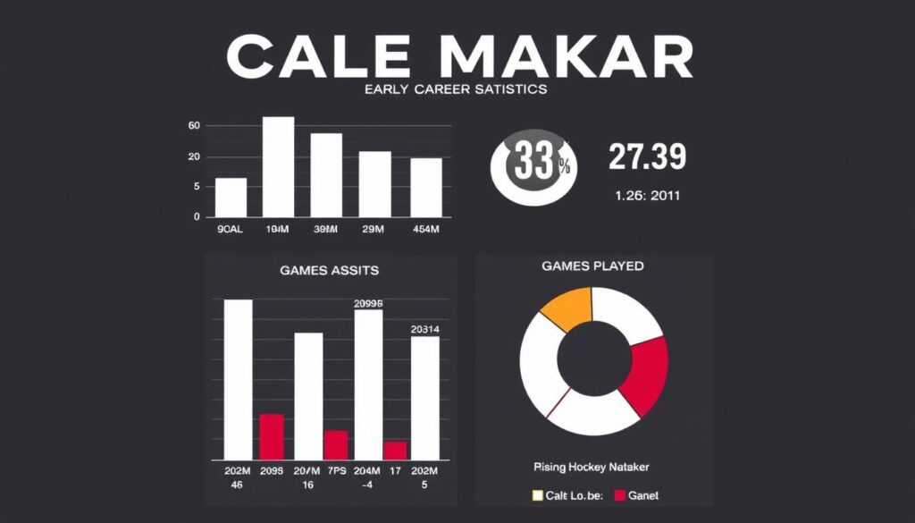 Cale Makar early career statistics