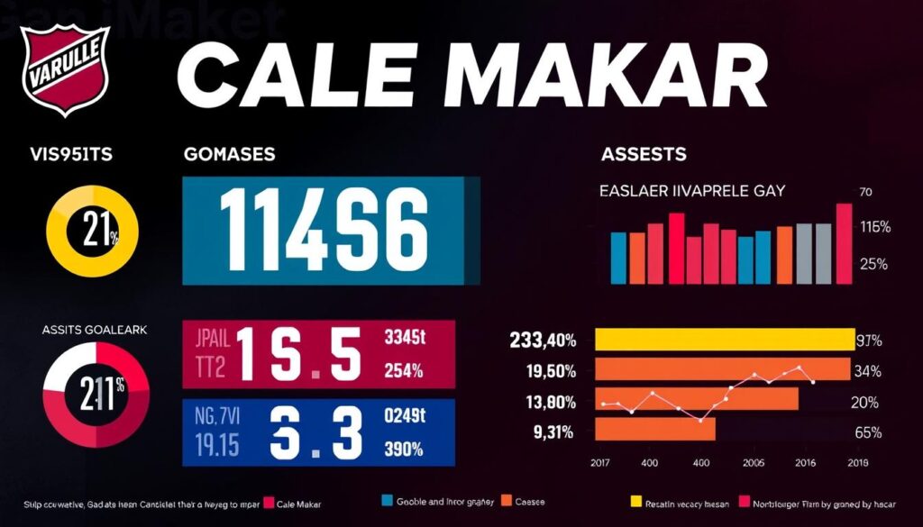 Cale Makar goals and assists