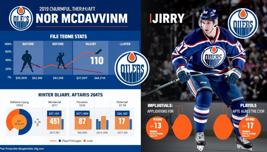 Connor McDavid injury report impact on Edmonton Oilers