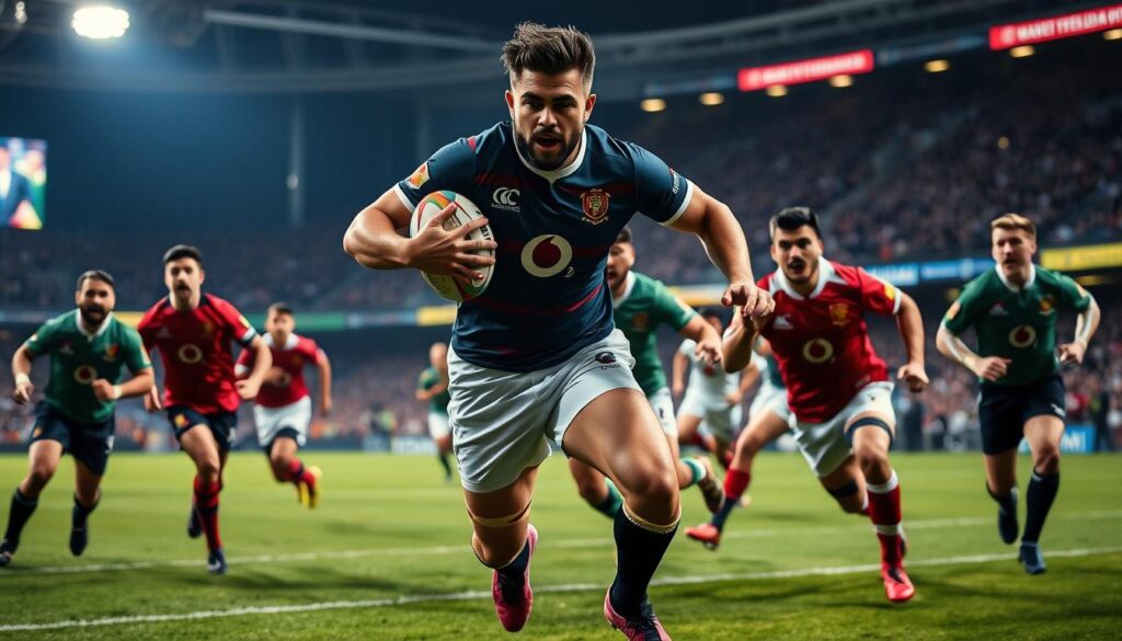 Damian De Allende - Comparing Rugby Players