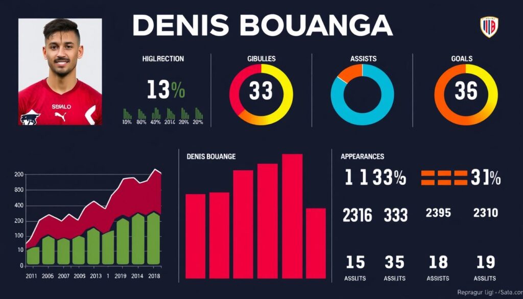 Denis Bouanga competition records