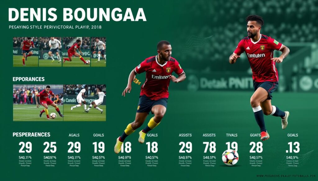 Denis Bouanga playing style