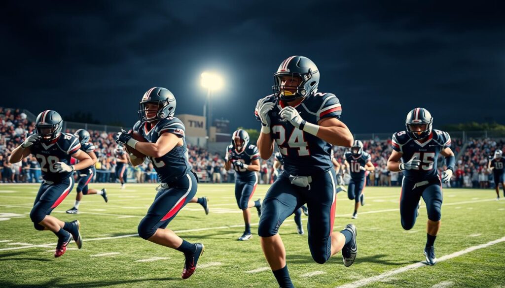Division I commitments and future football stars