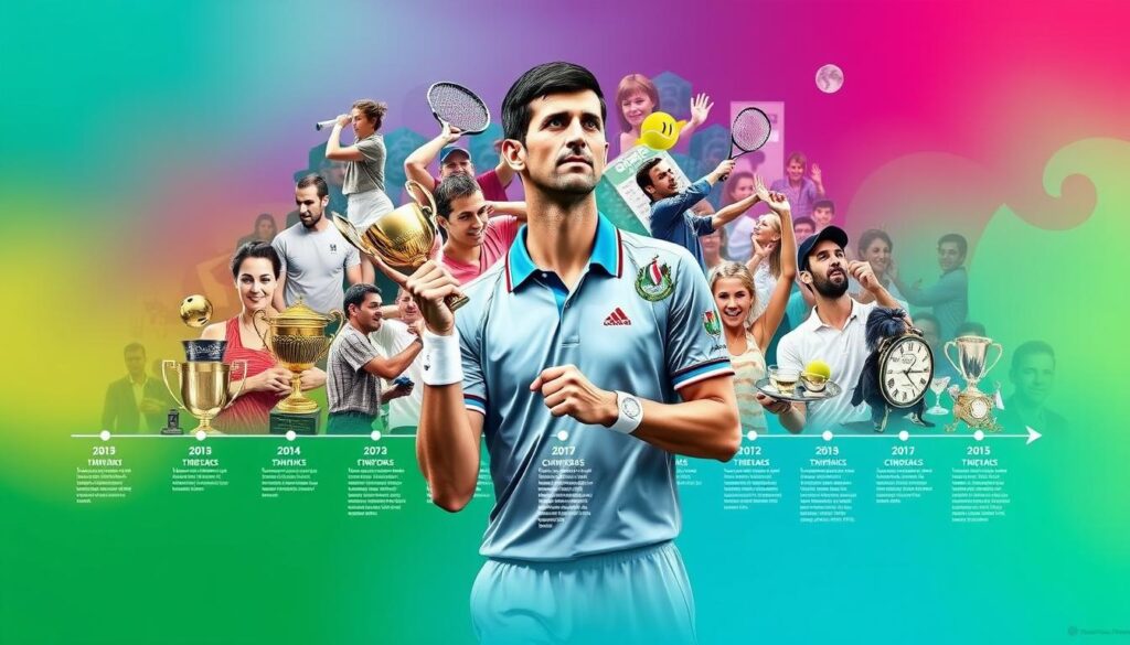 Djokovic's career timeline