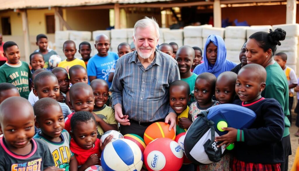 Duhan van der Merwe philanthropy efforts