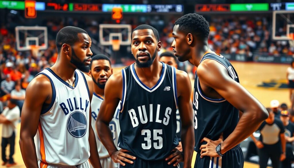 Durant teammates interaction