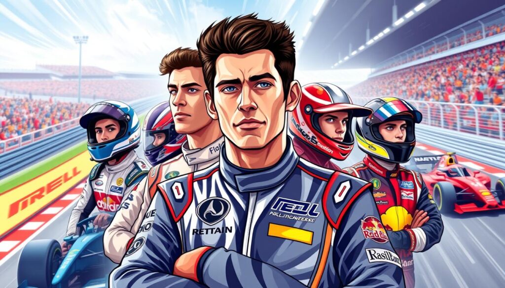 Esteban Ocon peer comparison