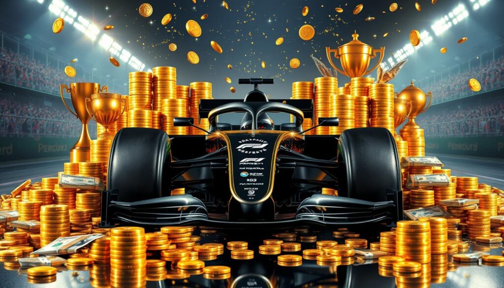 F1 driver wealth comparison