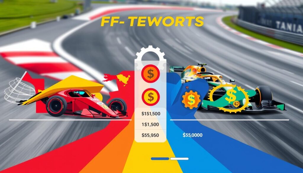 F1 drivers net worth comparison