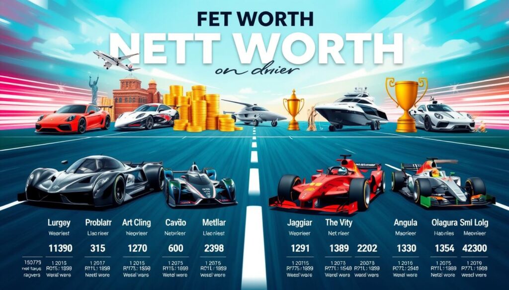 F1 net worth comparison