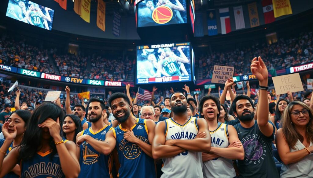 Fan reactions to Kevin Durant leaving the Warriors