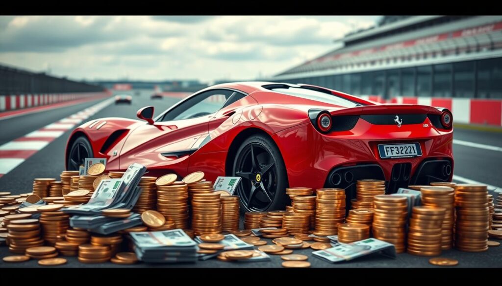 Ferrari financial impact on drivers' wealth