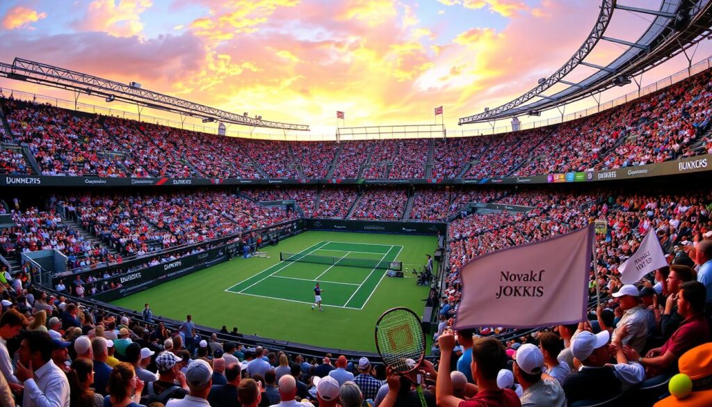 Future tennis tournaments related to Novak Djokovic