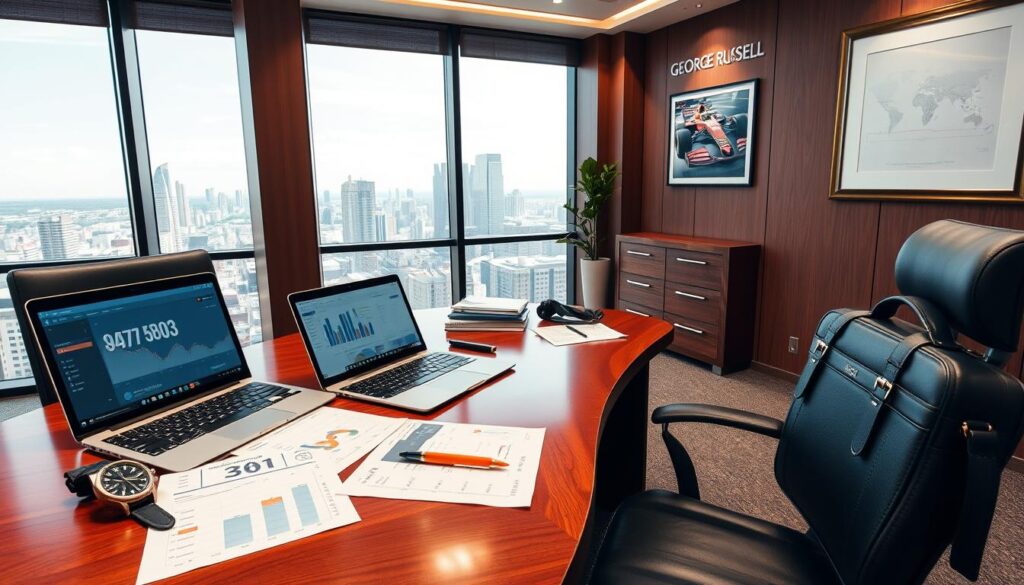 George Russell financial management