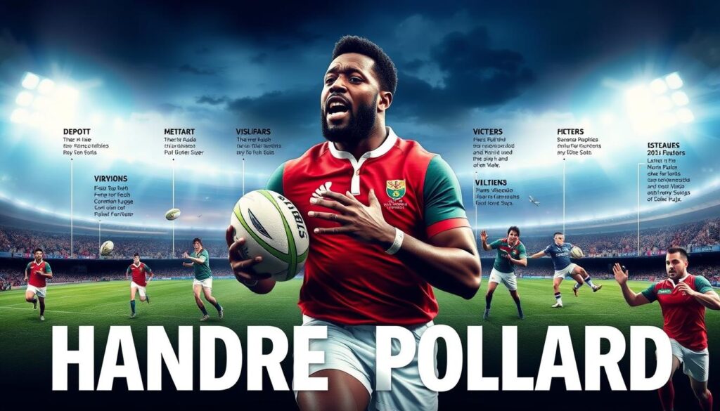 Handré Pollard rugby career timeline