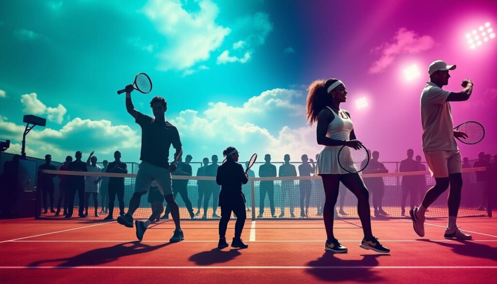 Historical comparisons in tennis retirements
