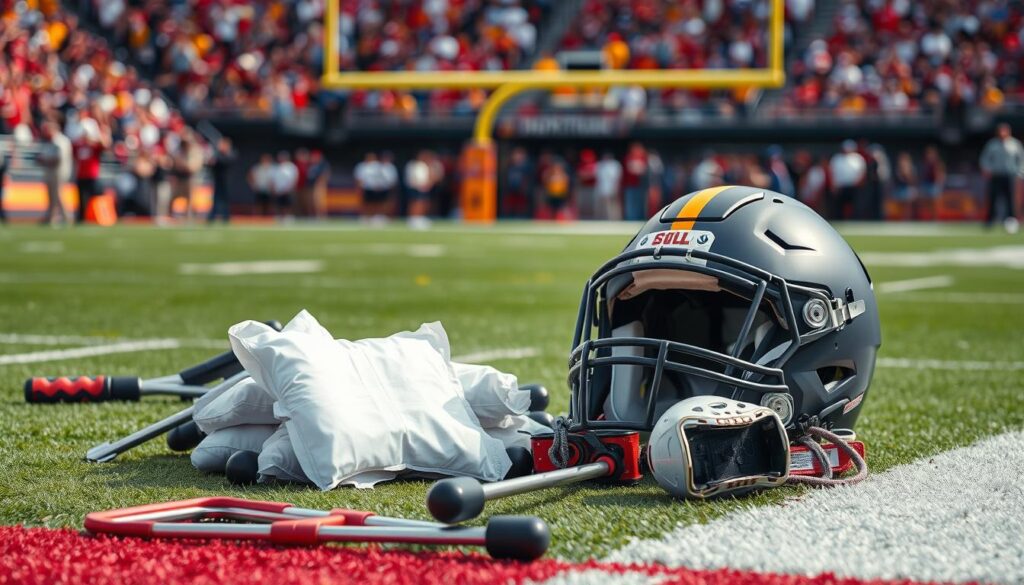 Injury reports in college football