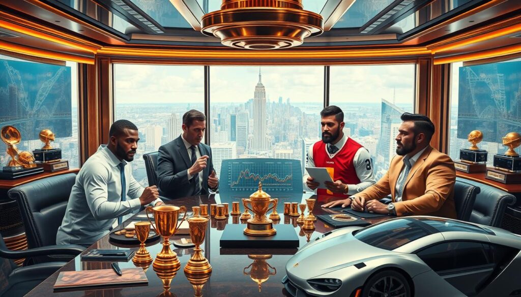 Investments by athletes