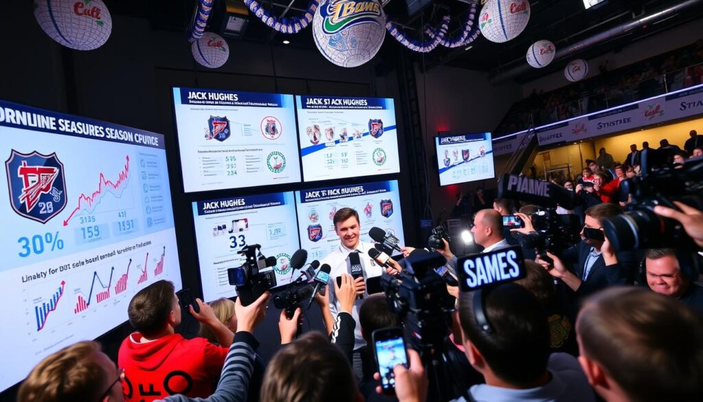 Jack Hughes media reception