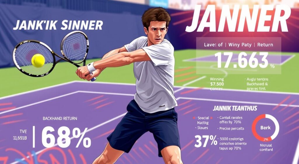 Jannik Sinner's skills