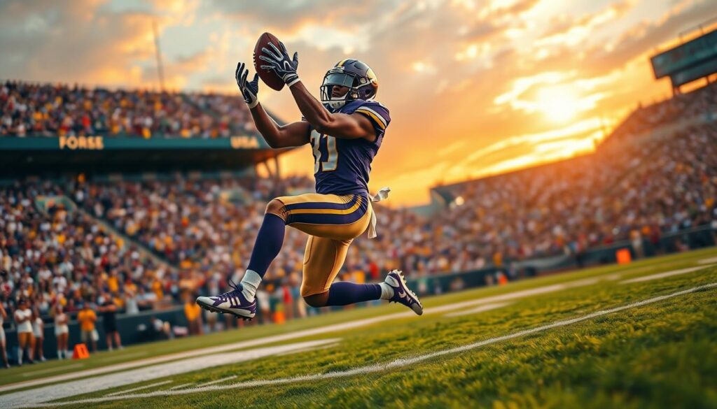 Justin Jefferson catches per game