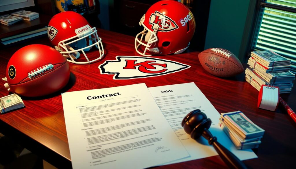 Kansas City Chiefs player contracts