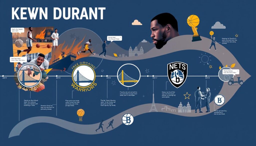 Kevin Durant free agency timeline events
