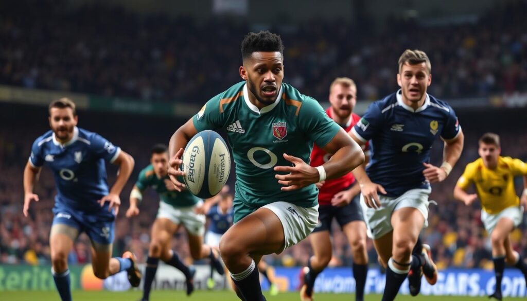 Kolbe vs other rugby players