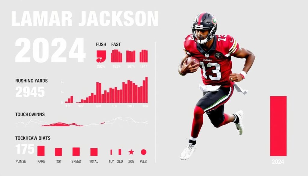 Lamar Jackson rushing stats 2024