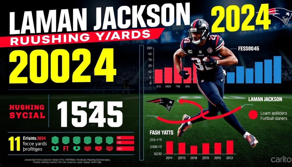 Lamar Jackson rushing yards 2024