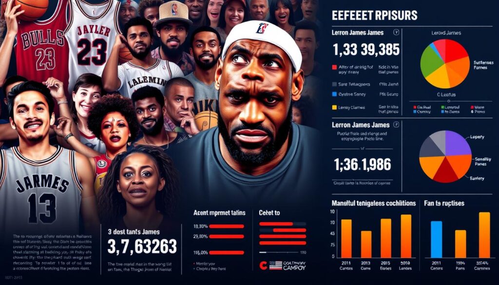 LeBron James fan responses