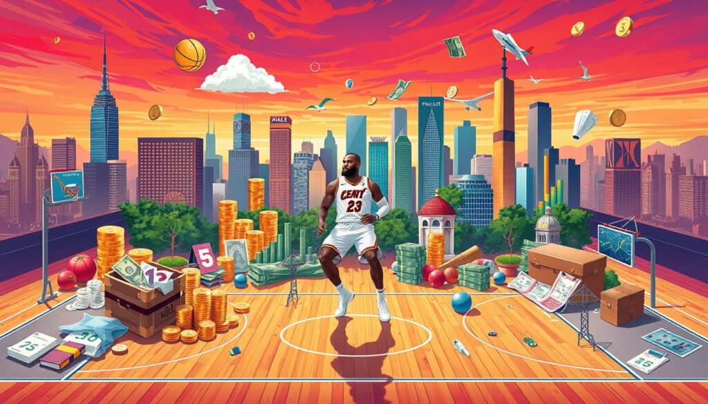 LeBron James financial strategy