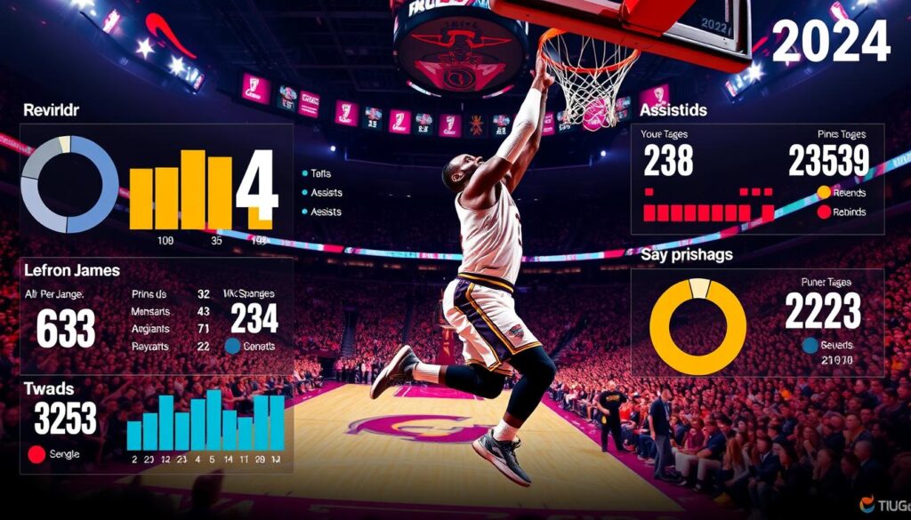 LeBron James performance 2024