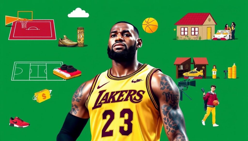 LeBron James sources of income