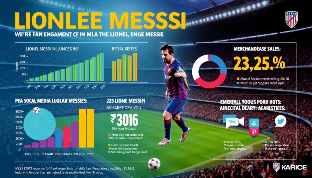 Lionel Messi impact on fan engagement in MLS