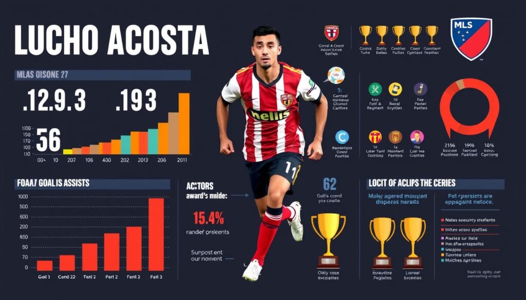 Lucho Acosta achievements