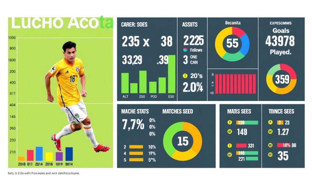 Lucho Acosta career stats