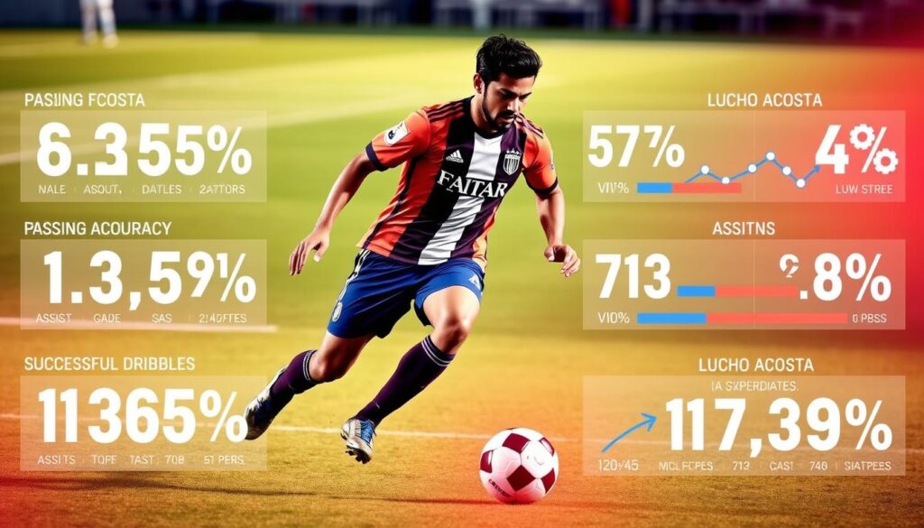 Lucho Acosta playing style