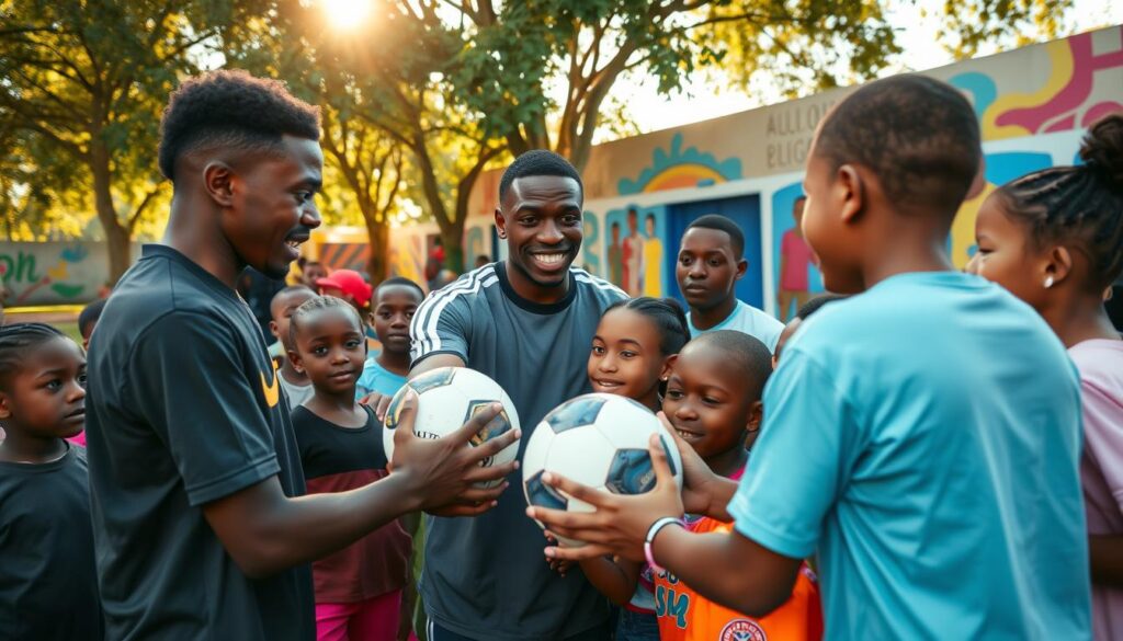 Mbappé charity work