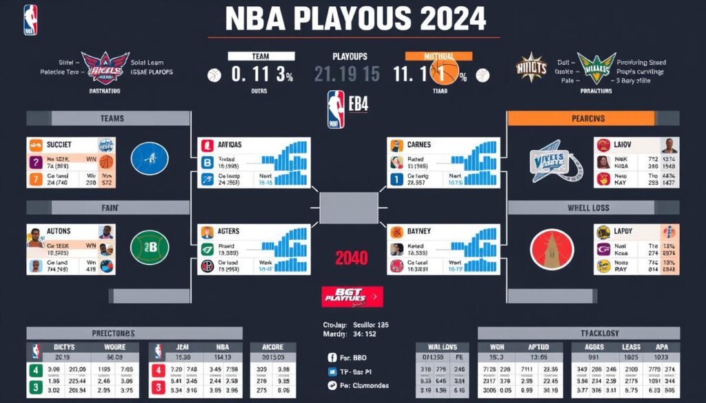 NBA playoff matchups 2024