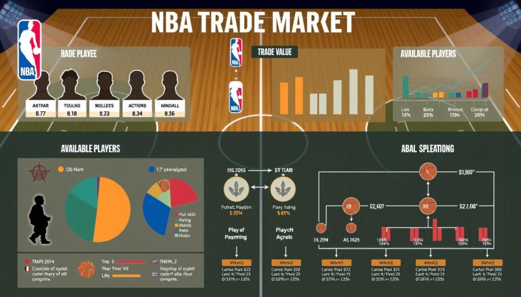 NBA trade news on available players