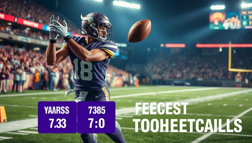 NFL rookie statistics Justin Jefferson