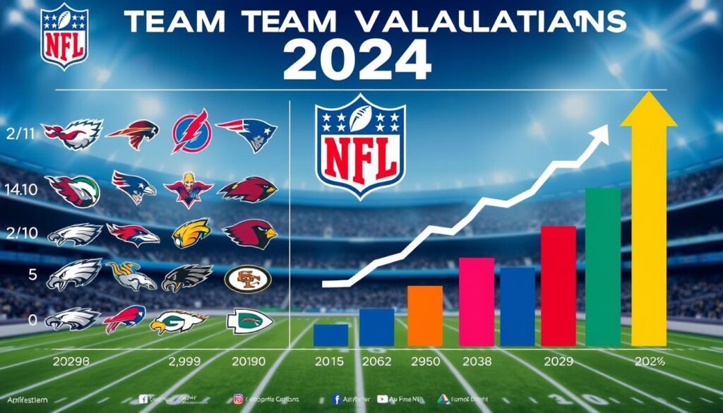 NFL team valuation trends 2024