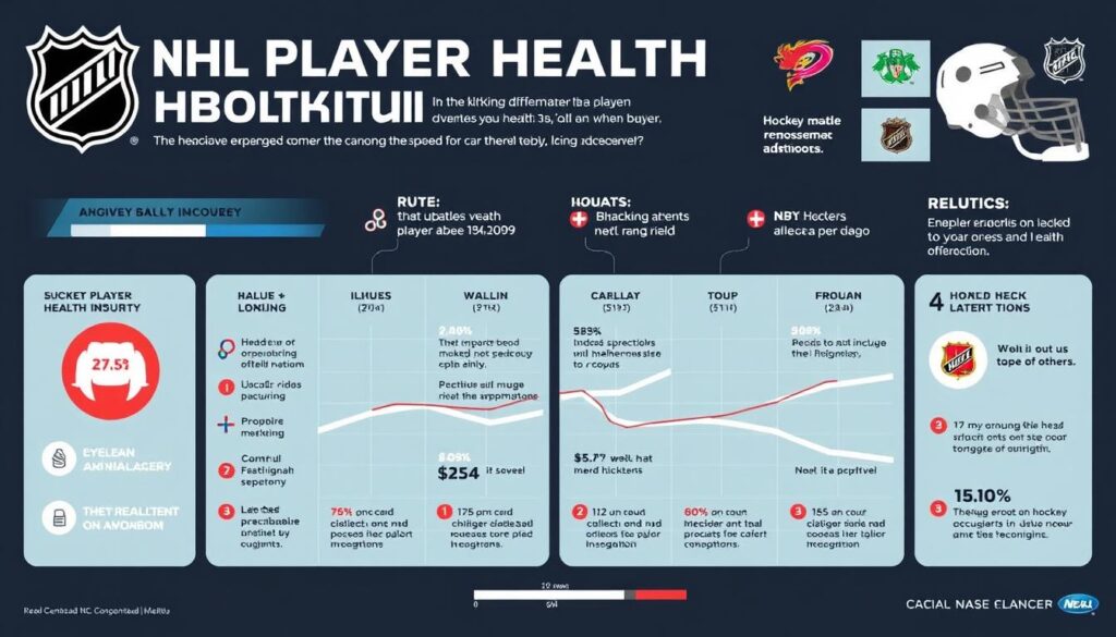 NHL player health updates and regulations